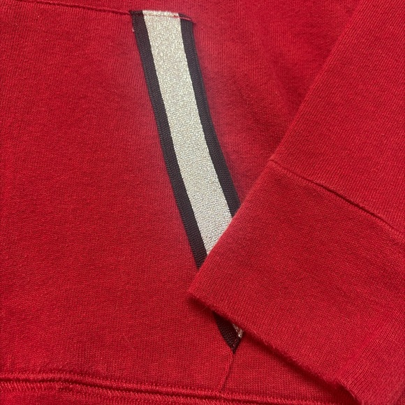 Victoria’s Secret PINK Indiana Hoosiers Full Zip Hoodie Red 0656 - Picture 3 of 6